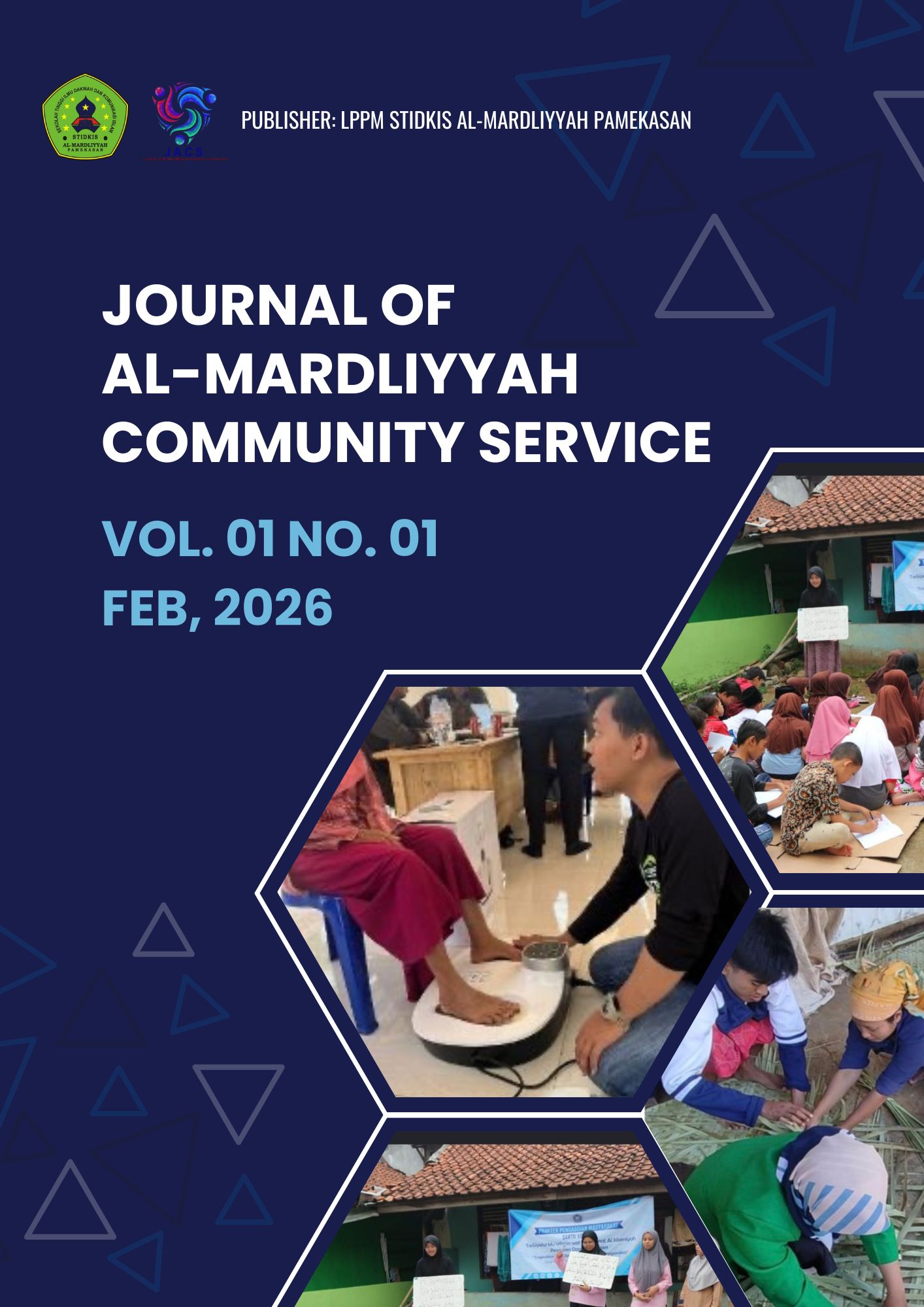 					View Vol. 1 No. 01 (2026): Journal of Al-Mardliyyah Community Service
				